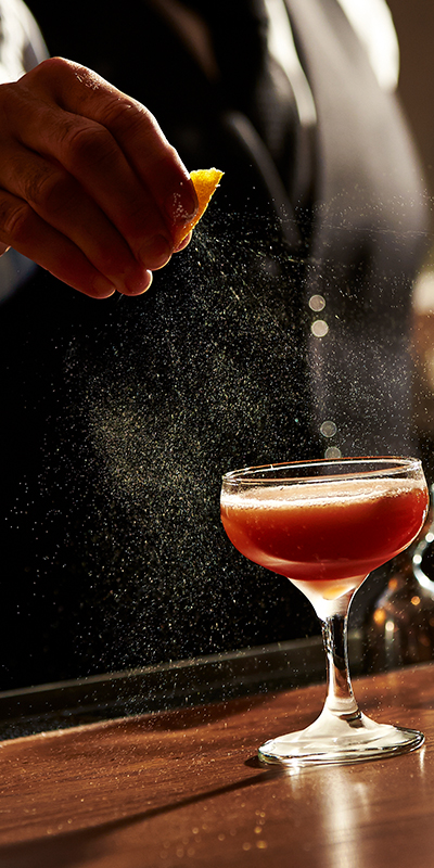 Bartender Making Drink